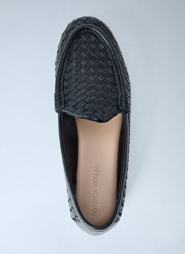 LN-CC® - Bottega Veneta: Silenzio Loafers - Dark Brown Bottega Veneta Silenzio Loafers Dark Brown bov0165023