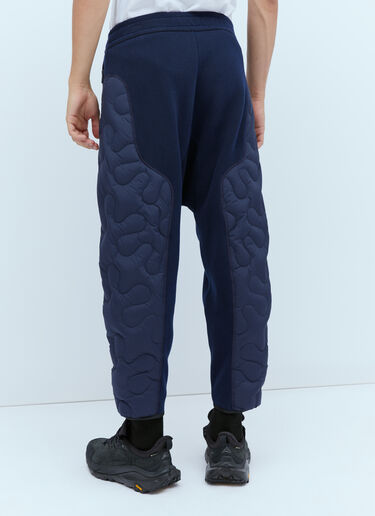 パッド入りジャージートラックパンツ Moncler Salehe Bembury パッド入りジャージートラックパンツ ネイビー msb0154006