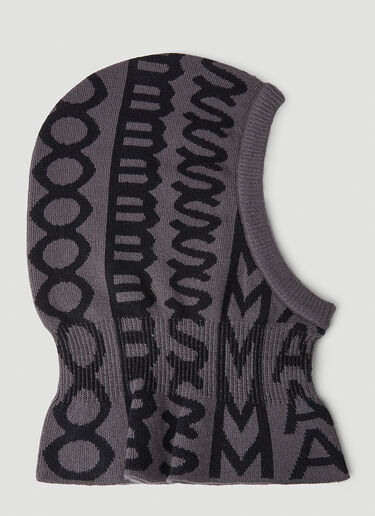 Monogram Intarsia Balaclava Marc Jacobs Monogram Intarsia Balaclava Grey mcj0251013