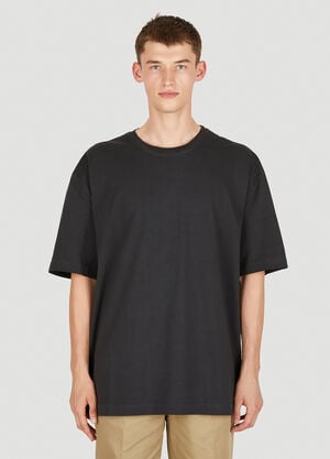 Maison Margiela Four Stitch Oversized T-Shirt Grey mla0149050