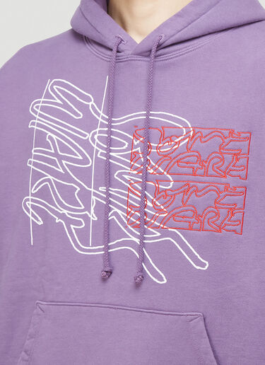 Someware New Logo Hooded Sweatshirt Purple smw0140004