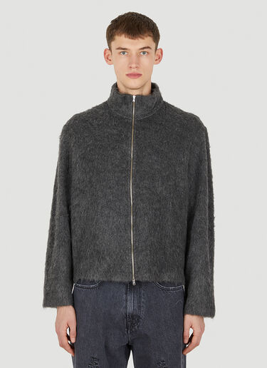 Polo Cardigan Our Legacy Polo Cardigan Grey our0151005