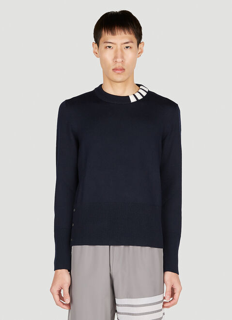 Thom Browne 4바 스웨터 블랙 thb0151027