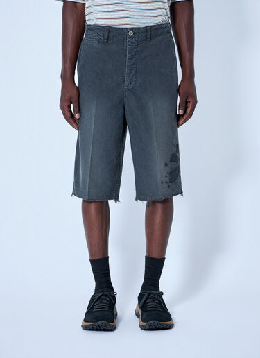 LN-CC® - Visvim: Broader Chino Shorts - Grey Visvim Broader Chino Shorts Grey vis0164005