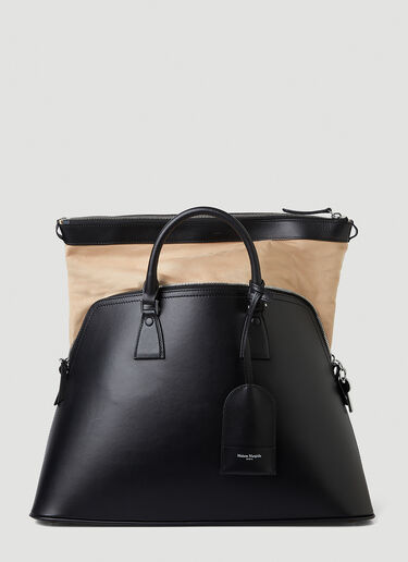 Maison Margiela 5AC Medium Tote Bag Black mla0145020