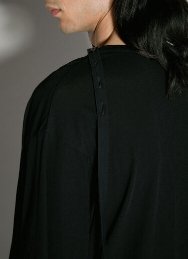 Yohji Yamamoto Binder T-Shirt Black yoy0156012