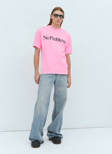 No Problemo Fluoro Tシャツ Aries No Problemo Fluoro Tシャツ ピンク ari0354002