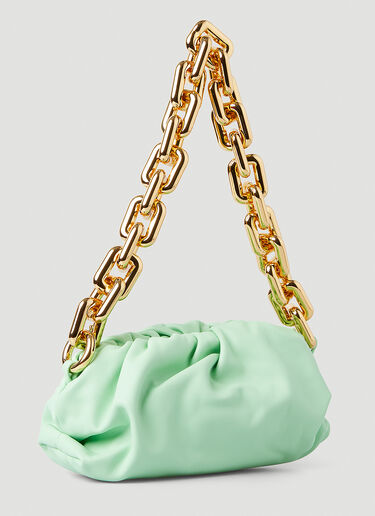Bottega Veneta Pouch Teen Shoulder Bag Green bov0247091
