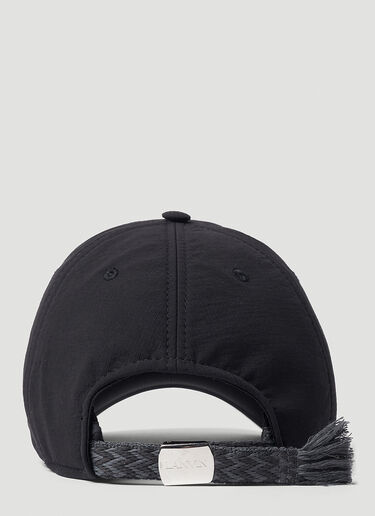 Logo Embroidery Baseball Cap Lanvin Logo Embroidery Baseball Cap Black lnv0151030