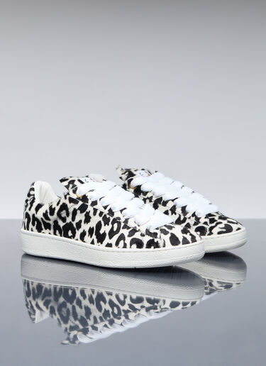 Lanvin Lite Curb Low-Top Sneakers White lnv0155011