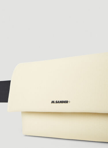 Jil Sander+ 로고 프린트 벨트 백 화이트 jsp0251019