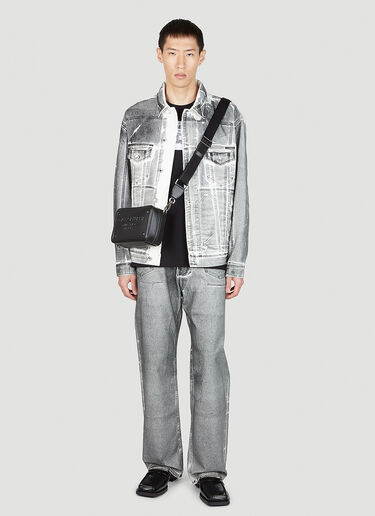 Dolce & Gabbana Coated Denim Jacket Grey dol0151010