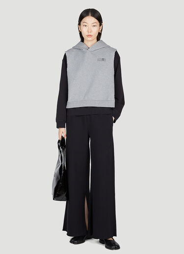 Oversized Track Pants MM6 Maison Margiela Oversized Track Pants Black mmm0253015