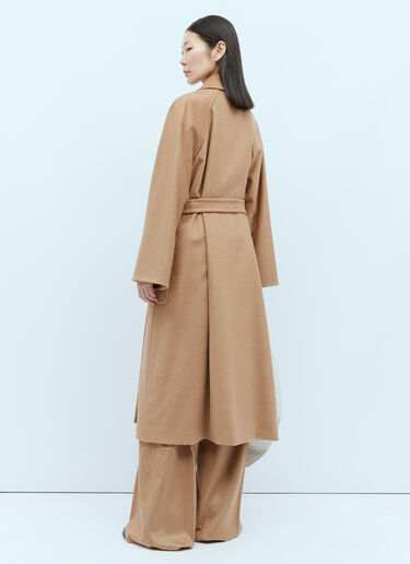 Max Mara Wool Robe Coat Camel max0254068