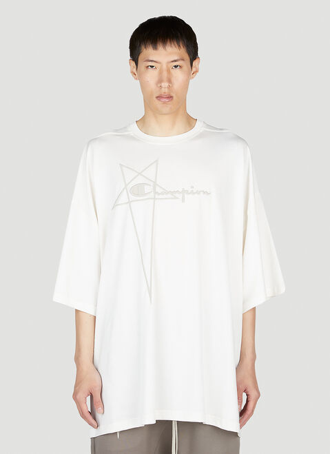 Rick Owens x Champion Tommy T-Shirt Black roc0153003