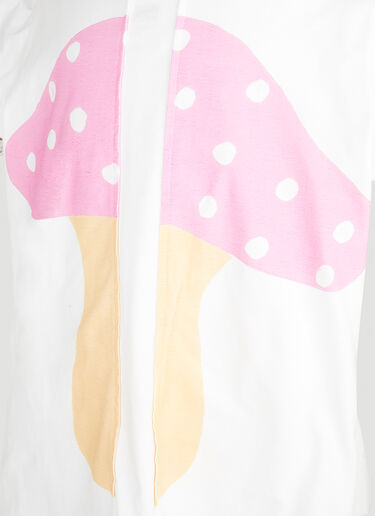 Comme des Garçons SHIRT x Brett Westfall Mushroom T-Shirt White cdg0152003