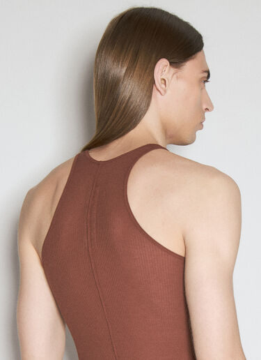 Rick Owens Basic Rib Tank Top Red ric0155022