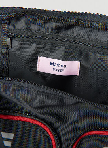 Martine Rose 折りたたみスポーツウィークエンド バッグ ブラック mtr0152014