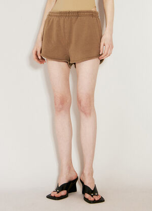Entire Studios Micro Shorts Brown ent0255009