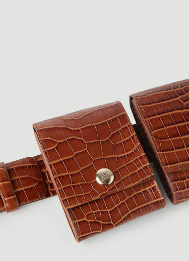 Max Mara [오리오네] 벨트 백 브라운 max0245020