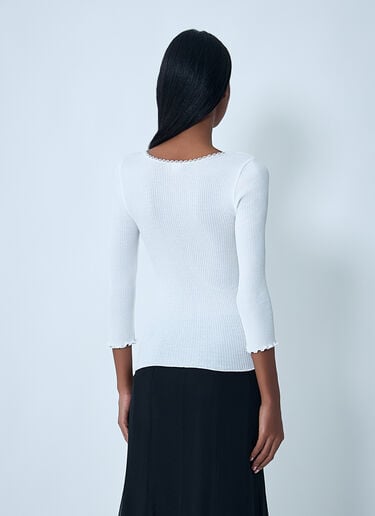Cotton Cardigan Chloé Cotton Cardigan White chl0262003