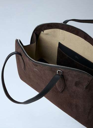 TOTEME Suede Day Tote Bag Brown tot0263086