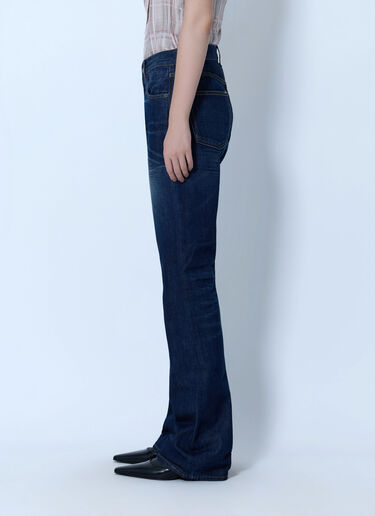 LN-CC® - Acne Studios: Regular Fit 2009F Jeans - Dark Blue Acne Studios Regular Fit 2009F Jeans Dark Blue acn0265052