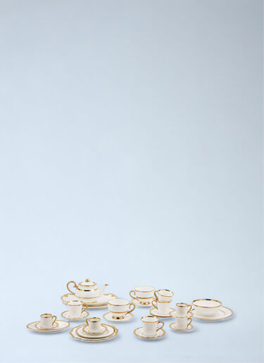 POLSPOTTEN Porcelain Espresso Cup Set White wps0691997