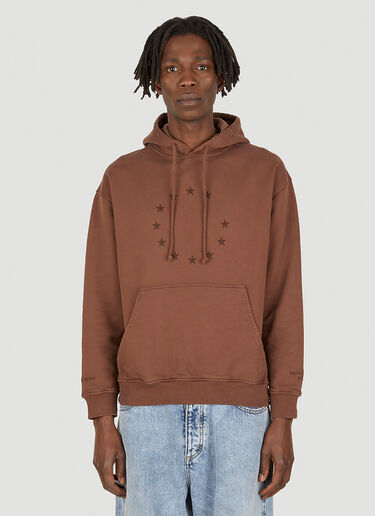 Eunify Hooded Sweatshirt Souvenir Official Eunify Hooded Sweatshirt Brown svn0349005