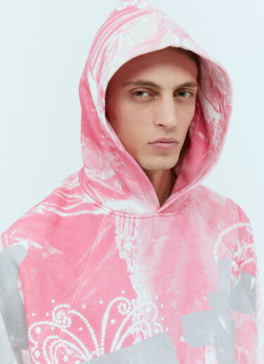 Praying Garbage Hooded Sweatshirt Pink pry0354006
