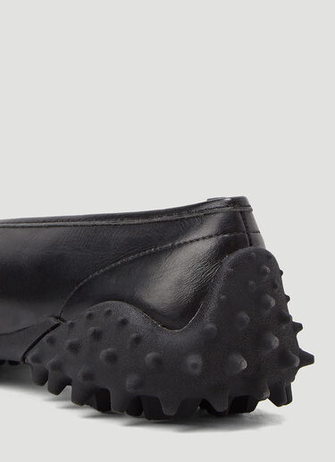 Eytys Rei Spike Leather Sneakers Black eyt0244008