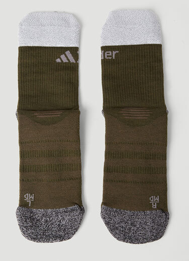 adidas Terrex x And Wander Logo Socks Khaki ata0352004