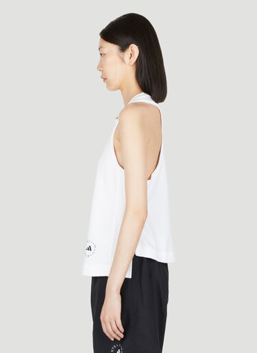 adidas by Stella McCartney ロゴタンクトップ ホワイト asm0254009