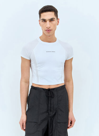RUNNING ORDER Cassey Crop T-Shirt White run0356004