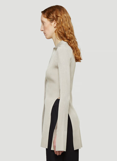 Alexander Wang V-Neck Cardigan Beige awg0243005