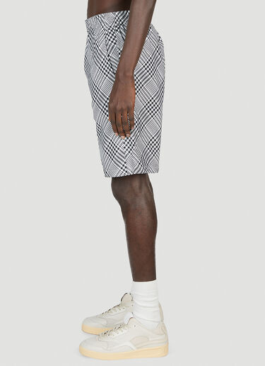 NOMA t.d. Check Shorts Black nma0152010