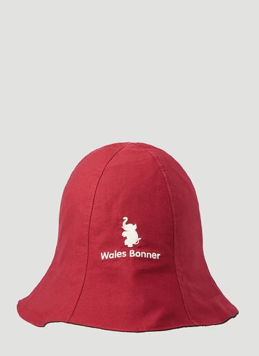 adidas by Wales Bonner Logo Motif Bucket Hat Black awb0346013