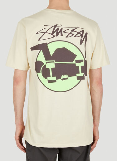 Stüssy Skateman Putty T-Shirt Cream sts0350027