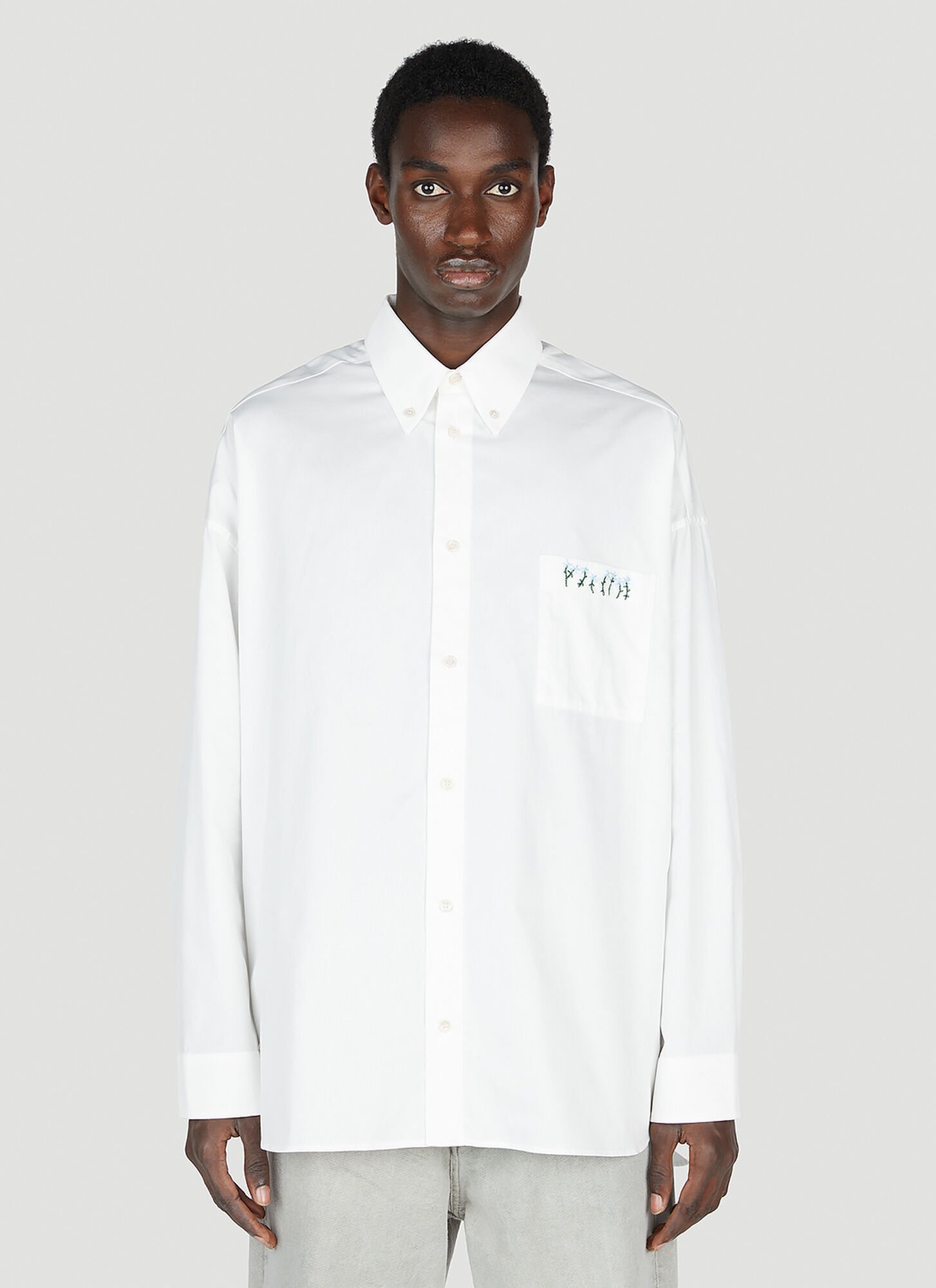 Diomene Classic Shirt In White