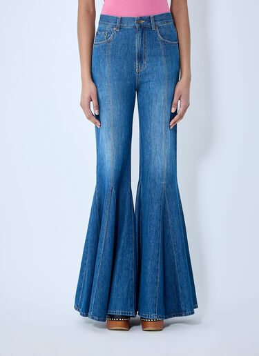 Chloé Fluid Flare Jeans Blue chl0259017