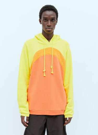 ERL Rainbow Hooded Sweatshirt Orange erl0154013