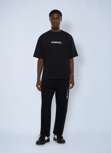 Off-White Ink Arrow Cuffed Track Pants Black ofw0162029