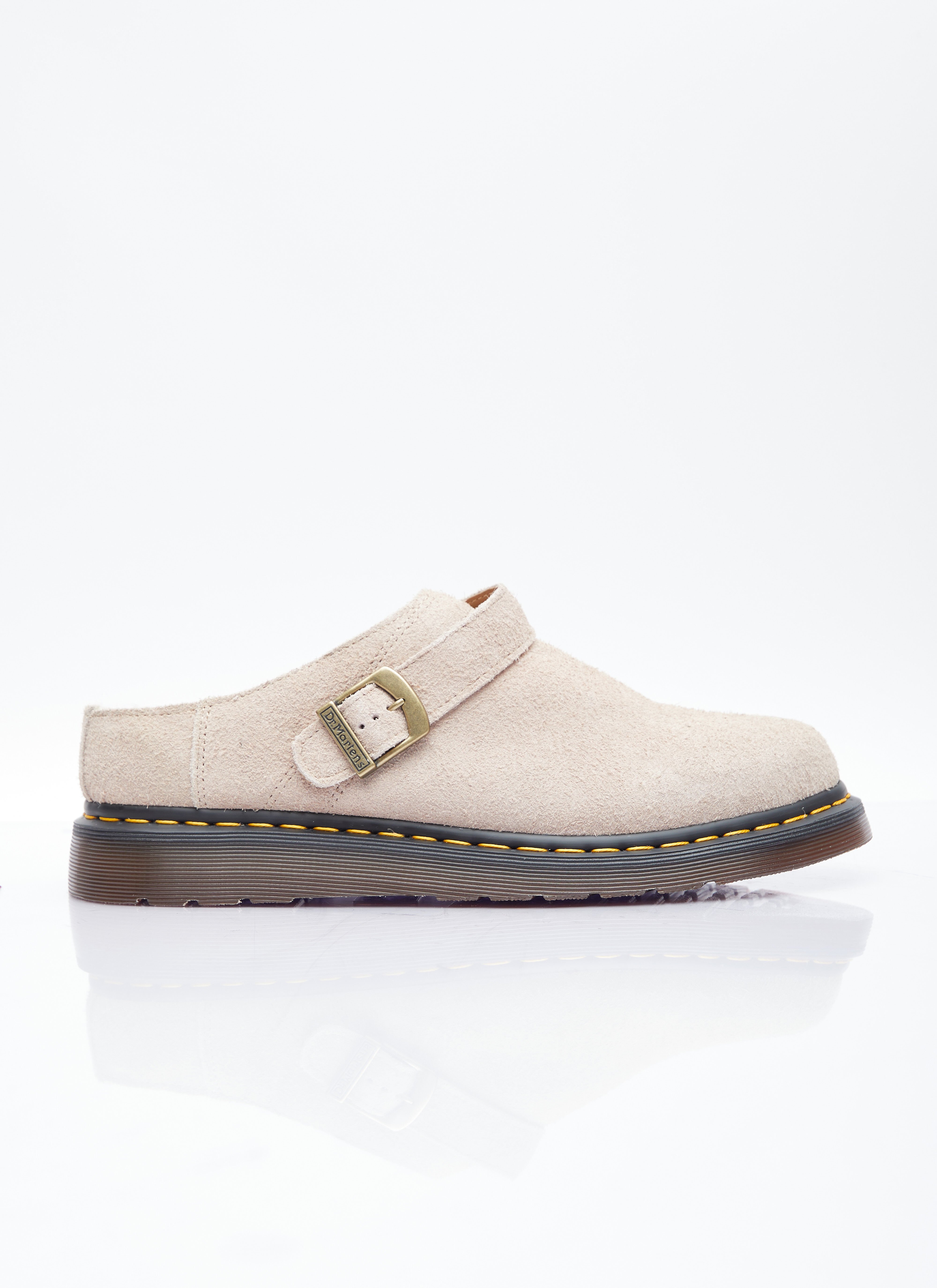 Dr. Martens Isham Suede Mules Green drm0156002