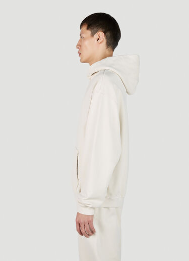 Ecosystem Relaxed Hooded Sweatshirt Cream ecs0150005