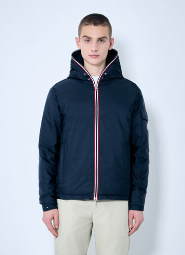 Moncler Evettes Hooded Short Down Jacket Navy mon0159012