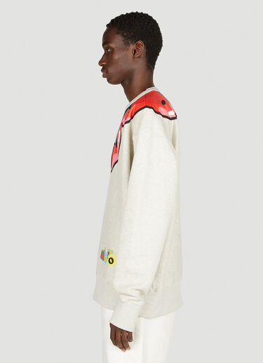 Flower Sweatshirt Kenzo Flower Sweatshirt Grey knz0152023