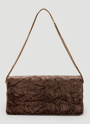 Saint Laurent Kate Chain Shoulder Bag Brown sla0250066