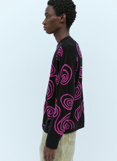 Stüssy Spiral Knit Sweater Black sts0151006