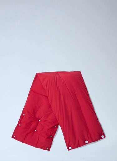 Sportmax Nylon Scarf Red spx0262018