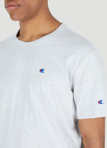 Champion Athletic Jersey Combed T-Shirt  Grey cha0148011